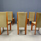 Vintage Danish dining chairs set of 6 - 1970s