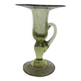 Bougeoir en verre biot