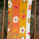 Vintage "Flower Power" Deckchair – 1970s Floral Fabric