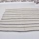 Turkish Striped Anatolian Hemp Kilim sku 3662