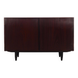 Mahogany cabinet, Danish design, 1970s, manufacturer: Omann Jun