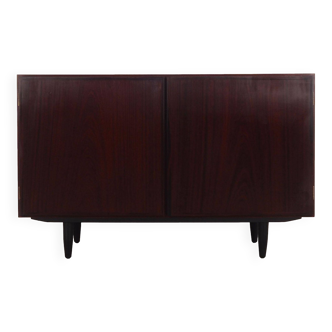 Mahogany cabinet, Danish design, 1970s, manufacturer: Omann Jun