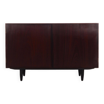 Mahogany cabinet, Danish design, 1970s, manufacturer: Omann Jun