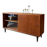 Buffet Musterring en teck des années 1960.
