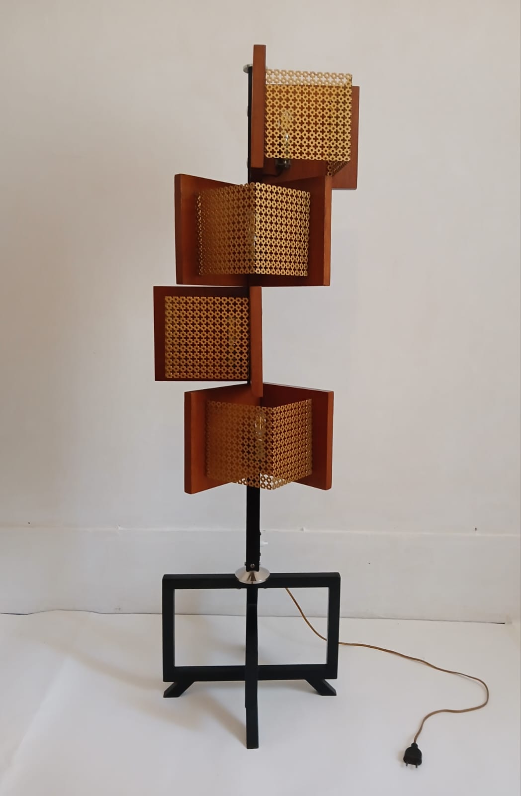 Rare modernist vintage floor lamp