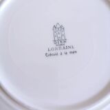 Gien earthen earthenware dish lorraine model