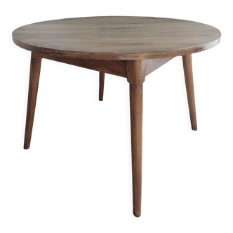 Wooden round table