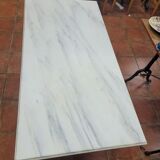 Bistro table with marble top