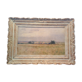 Table, rustic landscape of the year 1930