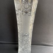 Vase en cristal taillé – milieu xxème