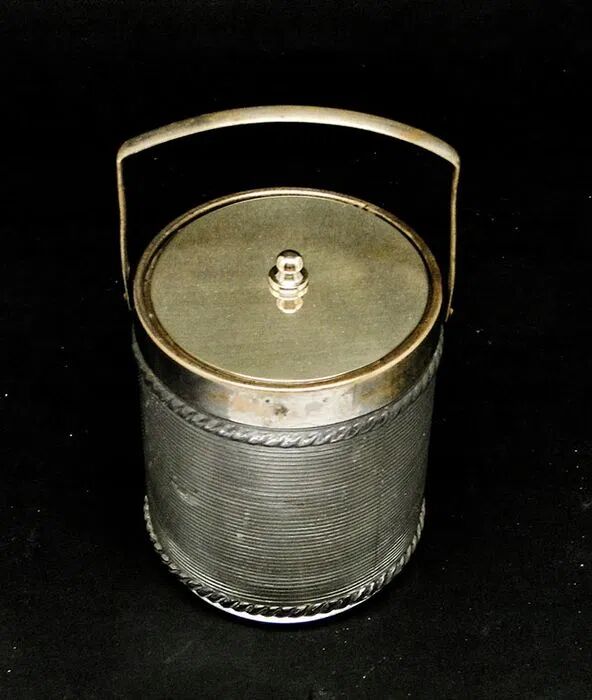 Art Deco Jam Jar/Mustard Pot