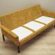 Mustard sofa, Danish design, 1960s, designer: Hans Olsen