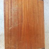 Service in wood and metal, vintage