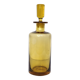 Amber Blown Glass Carafe