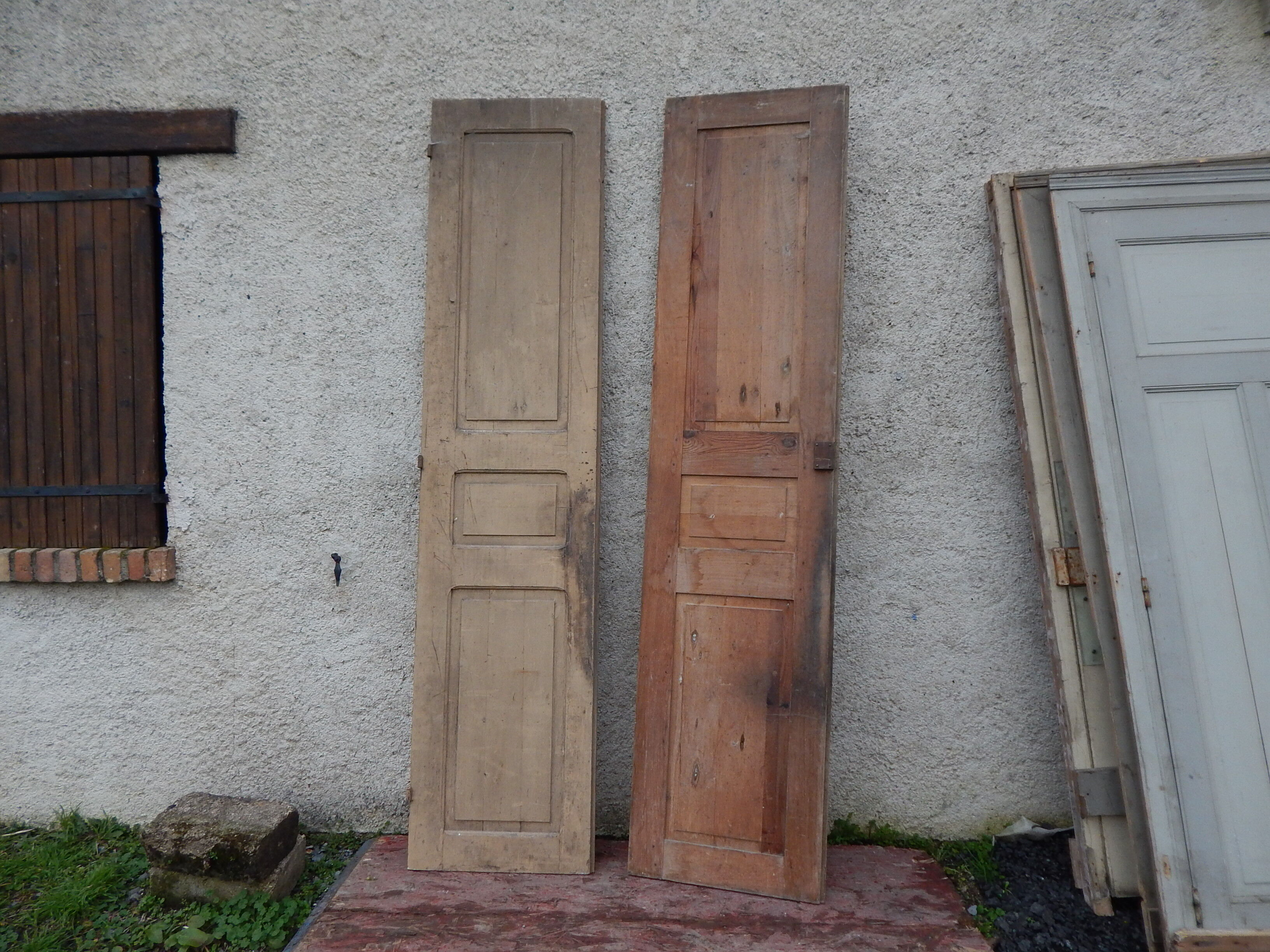 Old castle doors