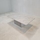 Italian marble coffee table, 1980s