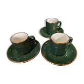 Tasses à café bistro vintage