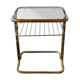 Gold side table