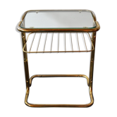 Gold side table