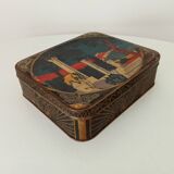 Old art deco biscuit box from the 1920s