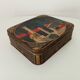 Old art deco biscuit box from the 1920s