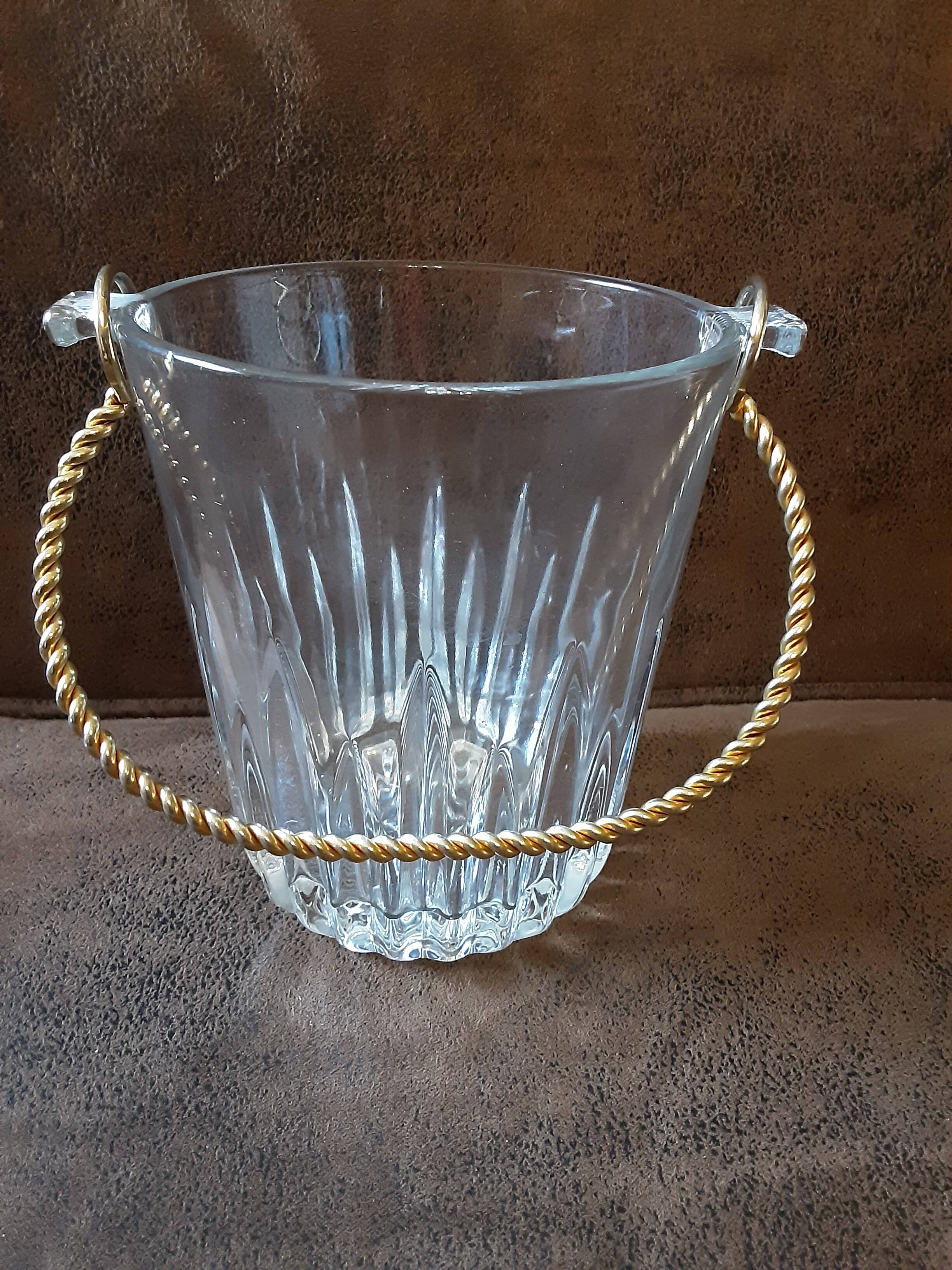 Crystal ice bucket