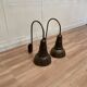 Grande paire d'appliques 1950 Design industriel.