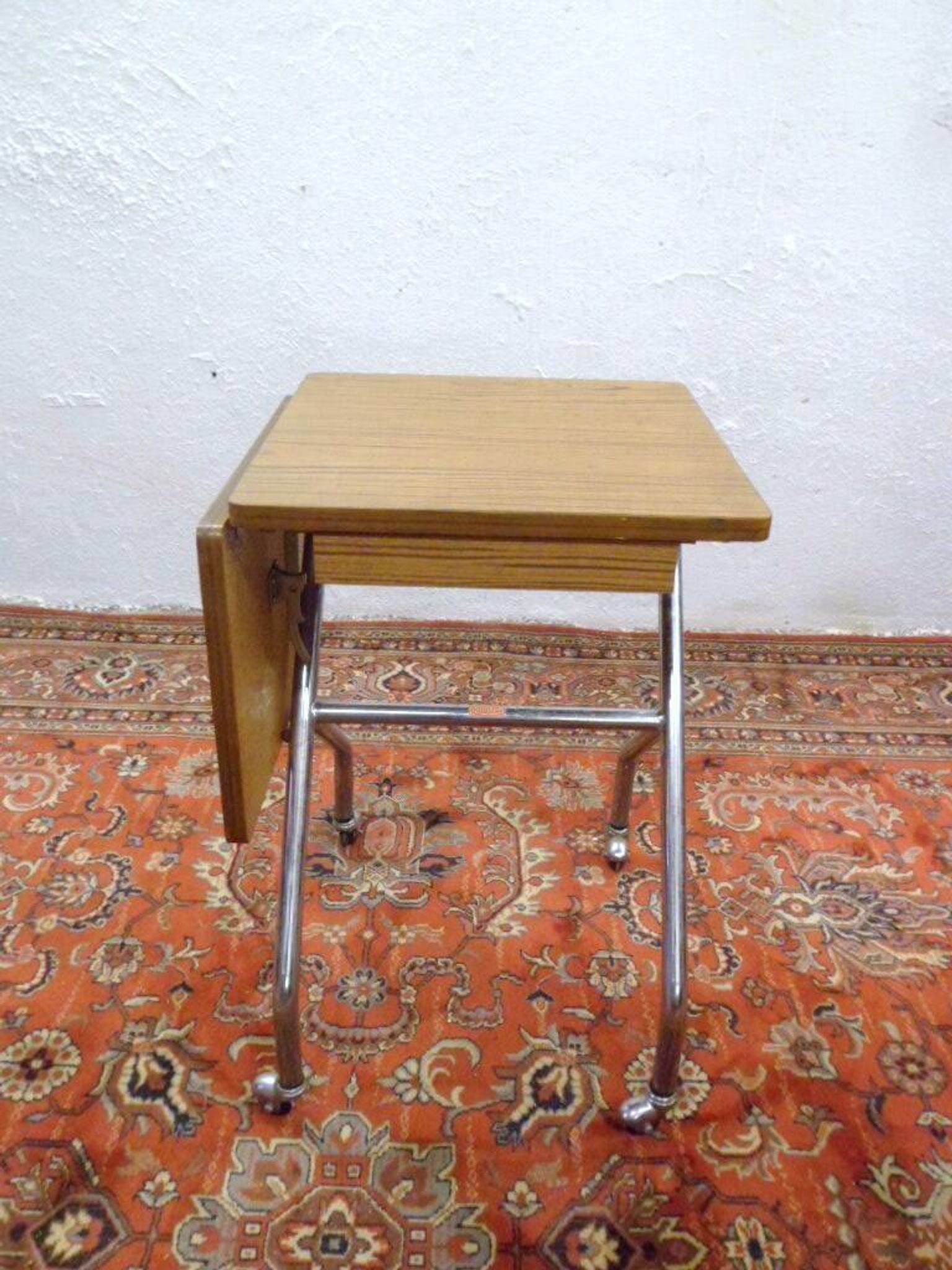 Table à rabat bureau raquer vintage