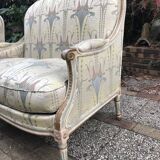 Louis XVI-style two-seater sofa
