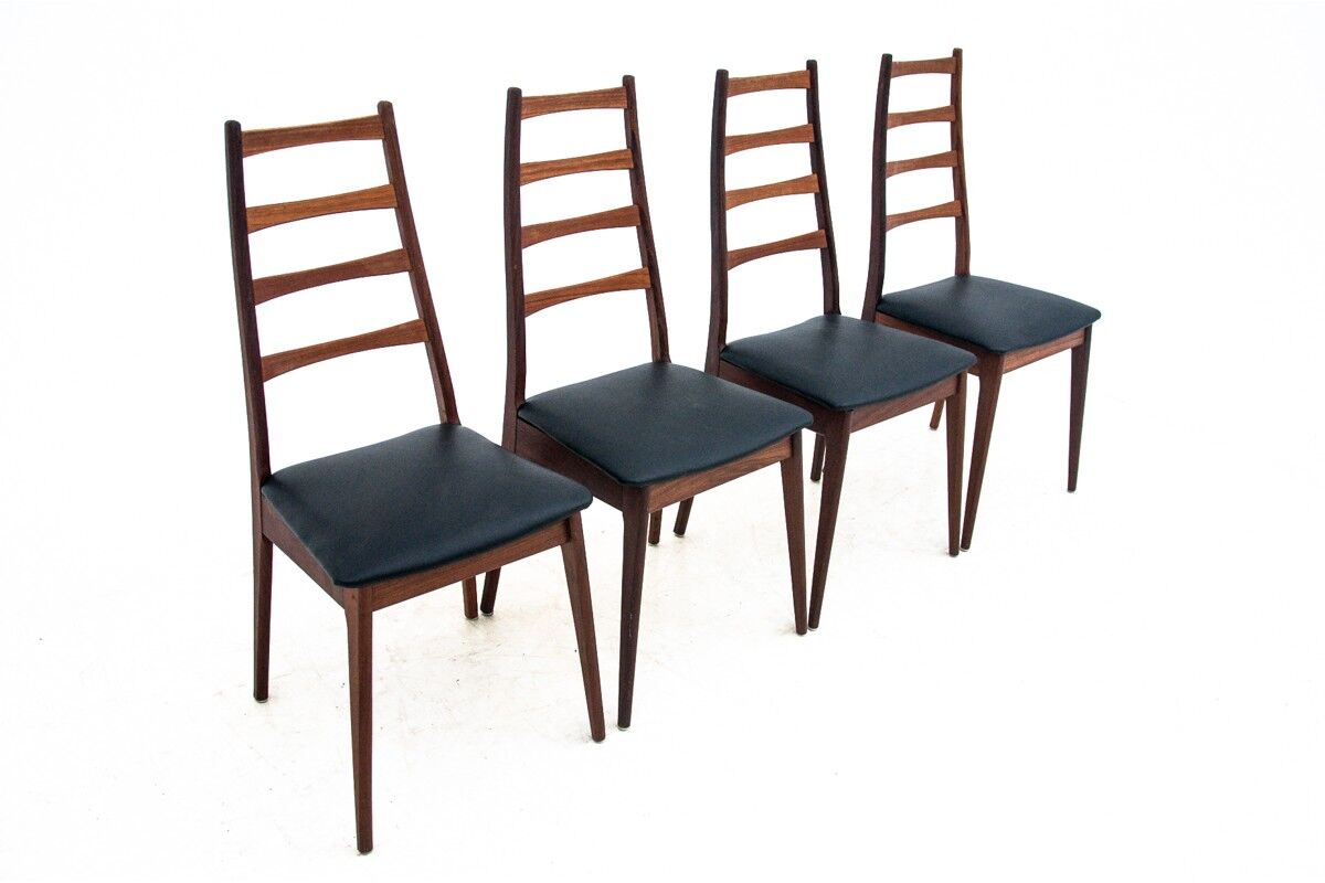 A set of chairs, Denmark, 1960s