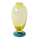 Vintage Swedish Colorful Hand Blown Glass Vase / Lars Sestervik/ Sweden