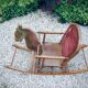 Child rocking horse wooden