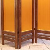 Wooden and silk screen