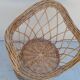 Vintage wicker armchair