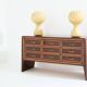 Commode de Paolo Buffa en palissandre sycomore et laiton vers 1940