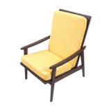 Reupholstered armchair