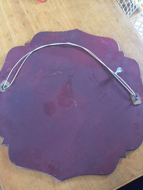 Beveled mirror 62x62cm