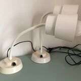 Pair of Jeulin bedside desk lamps