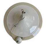 Lustre en verre 1980