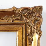 Gilded and molded wooden frame