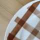 6 assiettes à dessert Moulin des Loups vintage  Ecossais