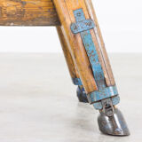 Gymnastics bench leather