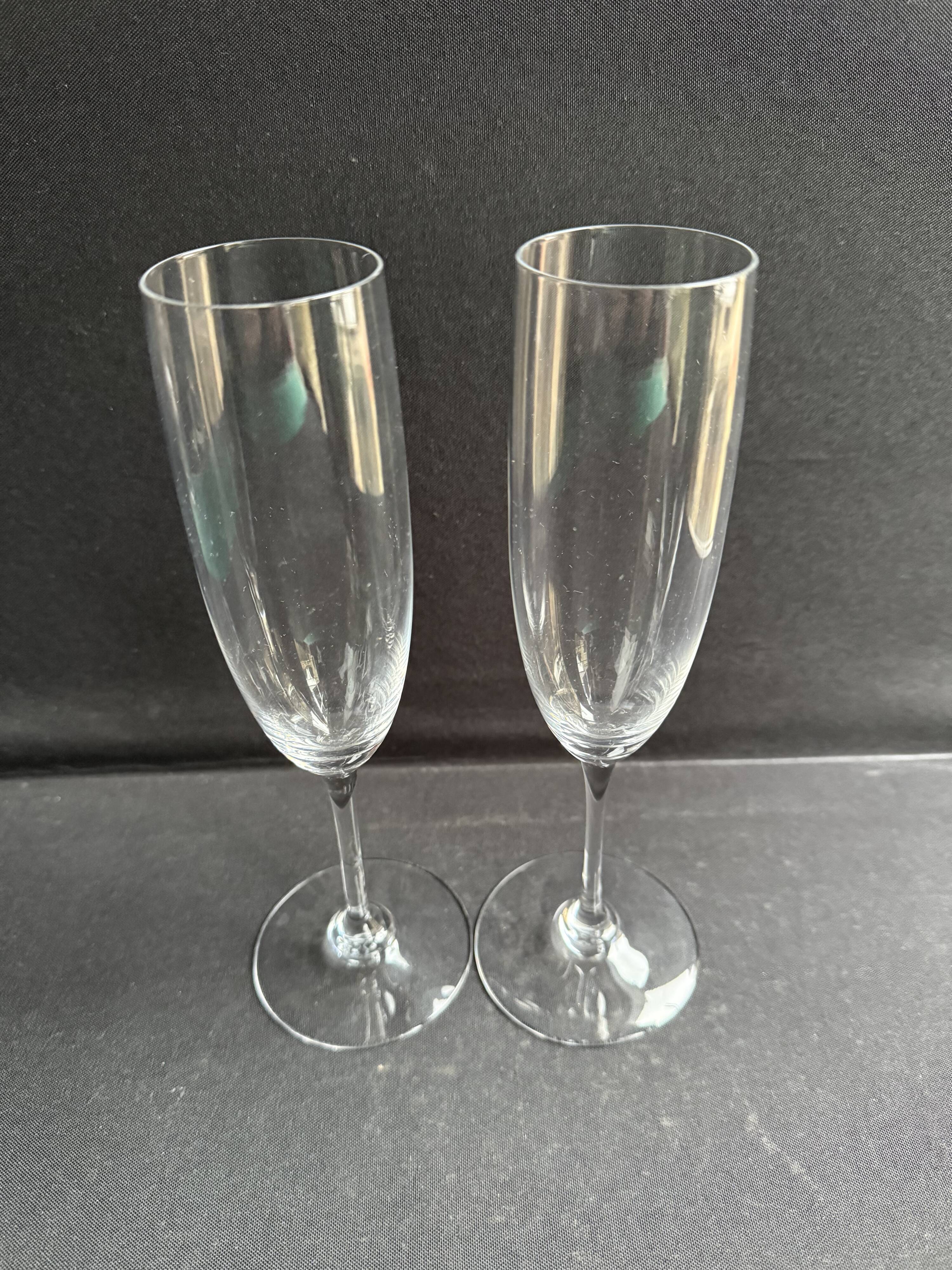 Paire de flûtes à champagne – Baccarat Perfection