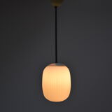 Suspension en verre du milieu du siècle années 1950