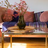 Brass coffee table