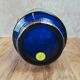 Seau à glace bleu cobalt – style Holmegaard / design scandinave 60–70