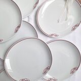 Oval dessert plates Pillivuyt