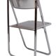 Arrben chrome folding chair 1970s Italy