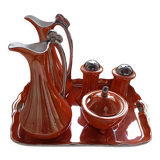 Tray for salt pepper/vinegar oil