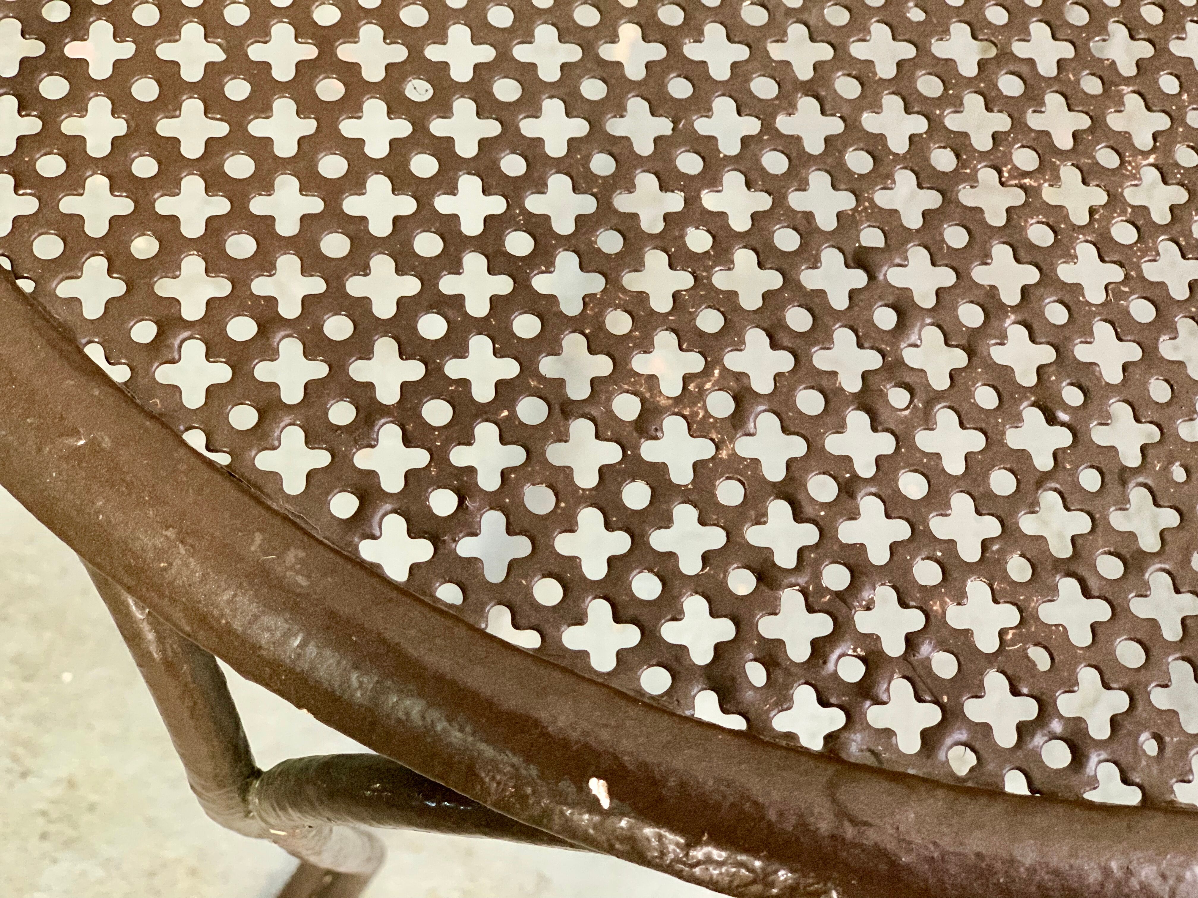 Paire de fauteuils de jardin 1950